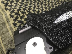 Custom Stingray holster 2